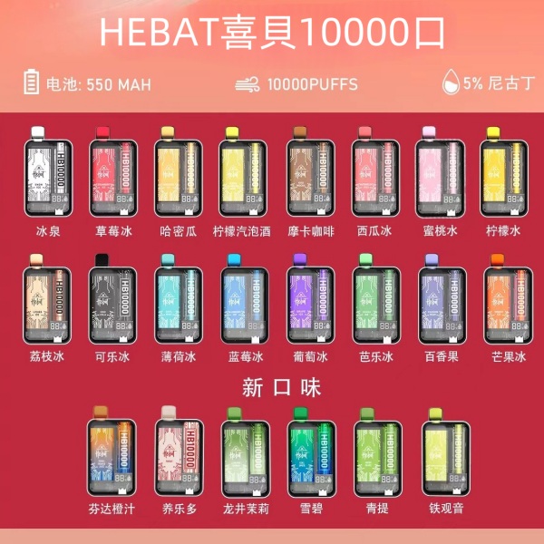 HEBAT拋棄式  10000口  HE