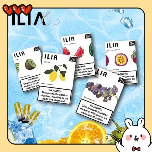 ILIA煙彈｜31種口味 一代透明發光彈 通用一代2.5ml